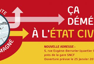 demenagement du service Etat civil