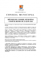 CR CM 29 juin 2021